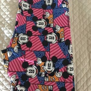 NWOT LLR Mickey Os leggings